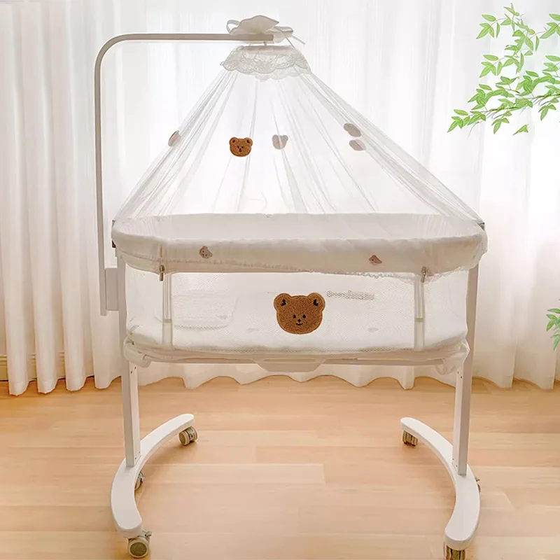 Adjustable Newborn Bassinet wi - Baby Nursery Trolley review and price
