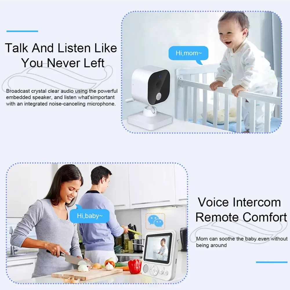 2.8 Inch Video Baby Monitor Wi - Wearable Baby Monitor review and price