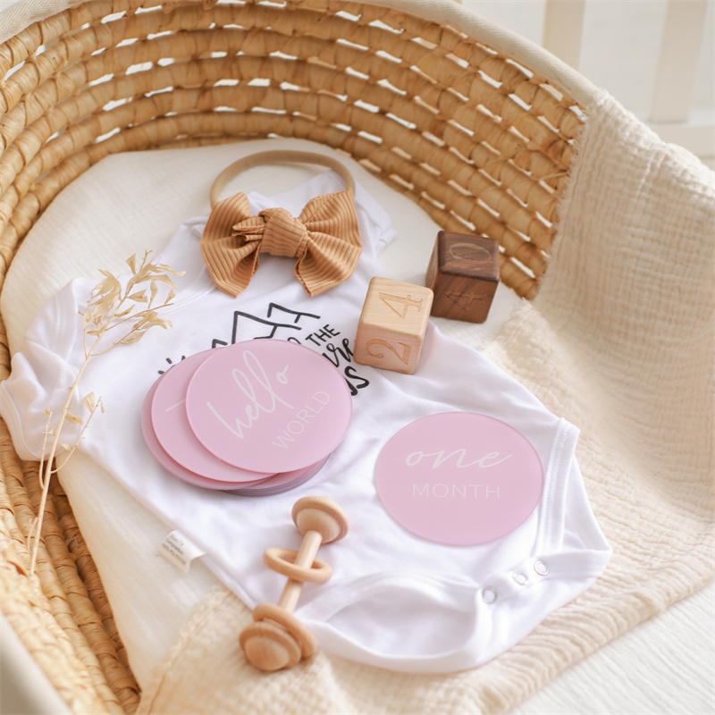 13pcs Baby Acrylic Milestone N - Milestone Card Set review and price