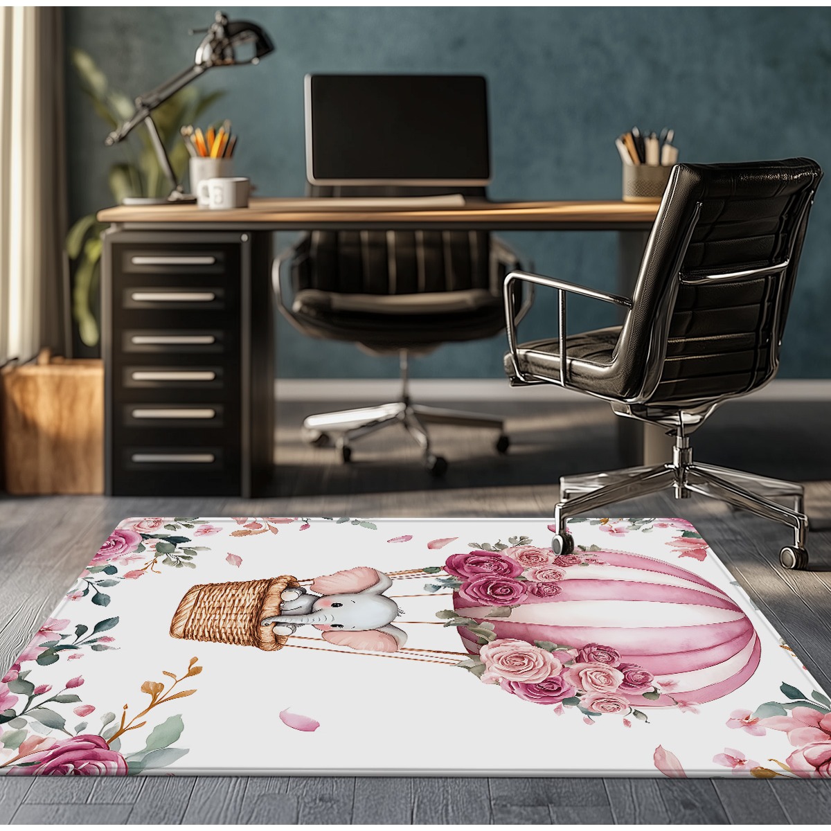 Crystal Velvet Rug Baby Elepha - Baby Nursery Hot Air Balloon review and price