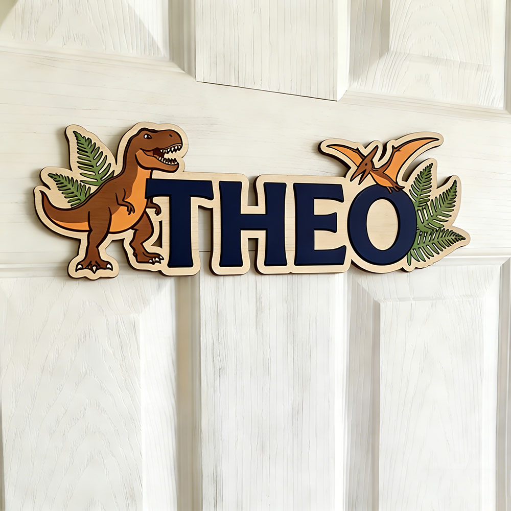 Personalized Dinosaur Name Sig - Baby Nursery review and price