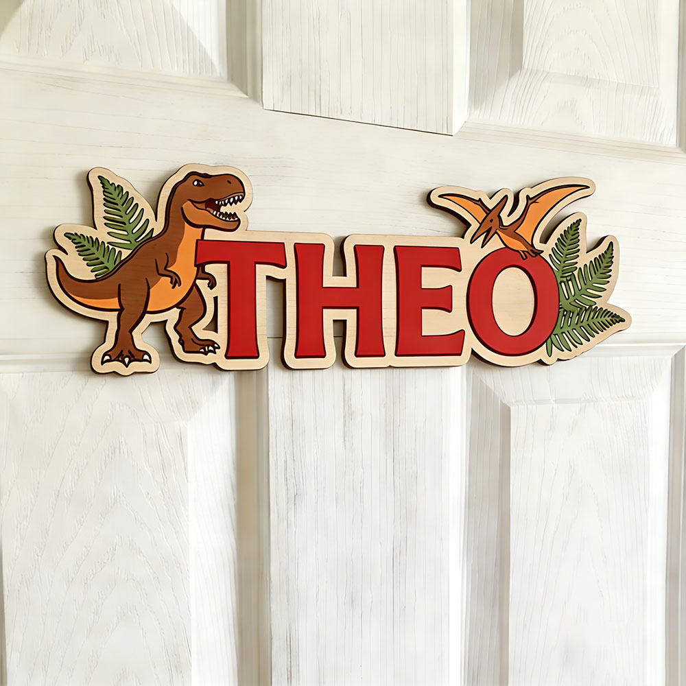Personalized Dinosaur Name Sig - Baby Nursery review and price