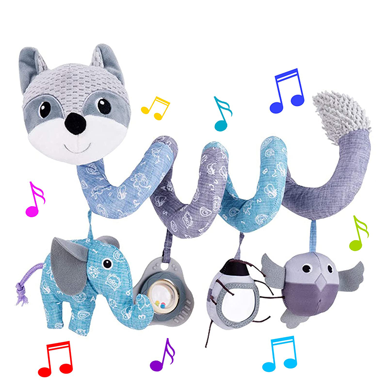 Car Seat Toys Infant Baby Fox  - Baby Nursery Trolley review and price