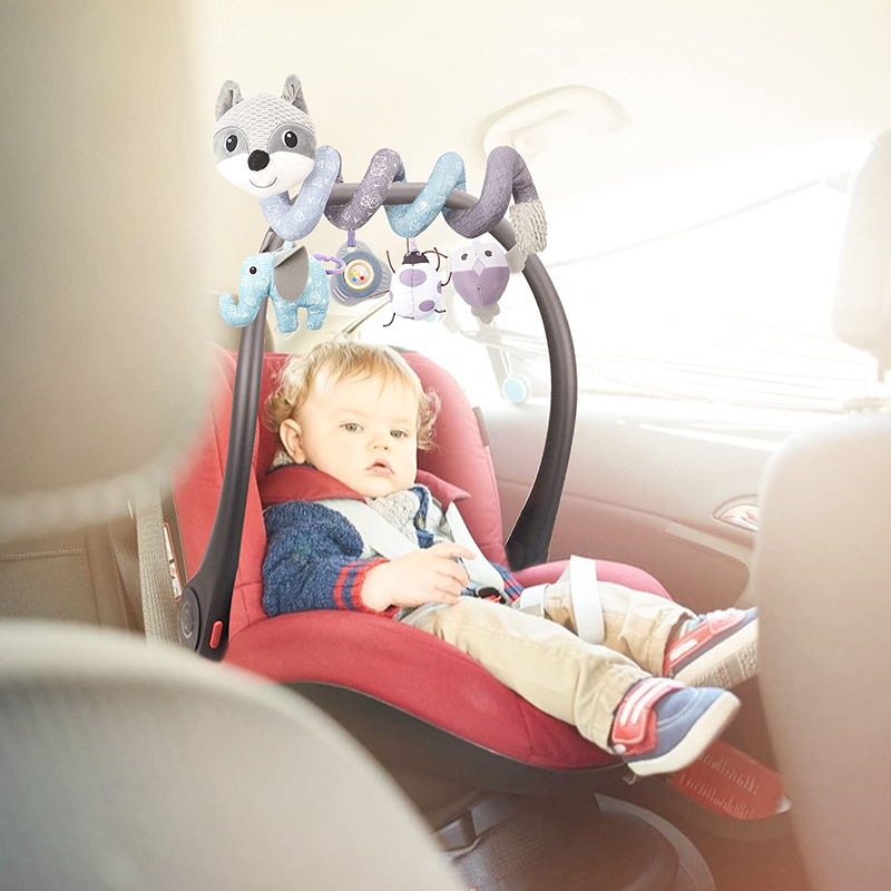 Car Seat Toys Infant Baby Fox  - Baby Nursery Trolley review and price