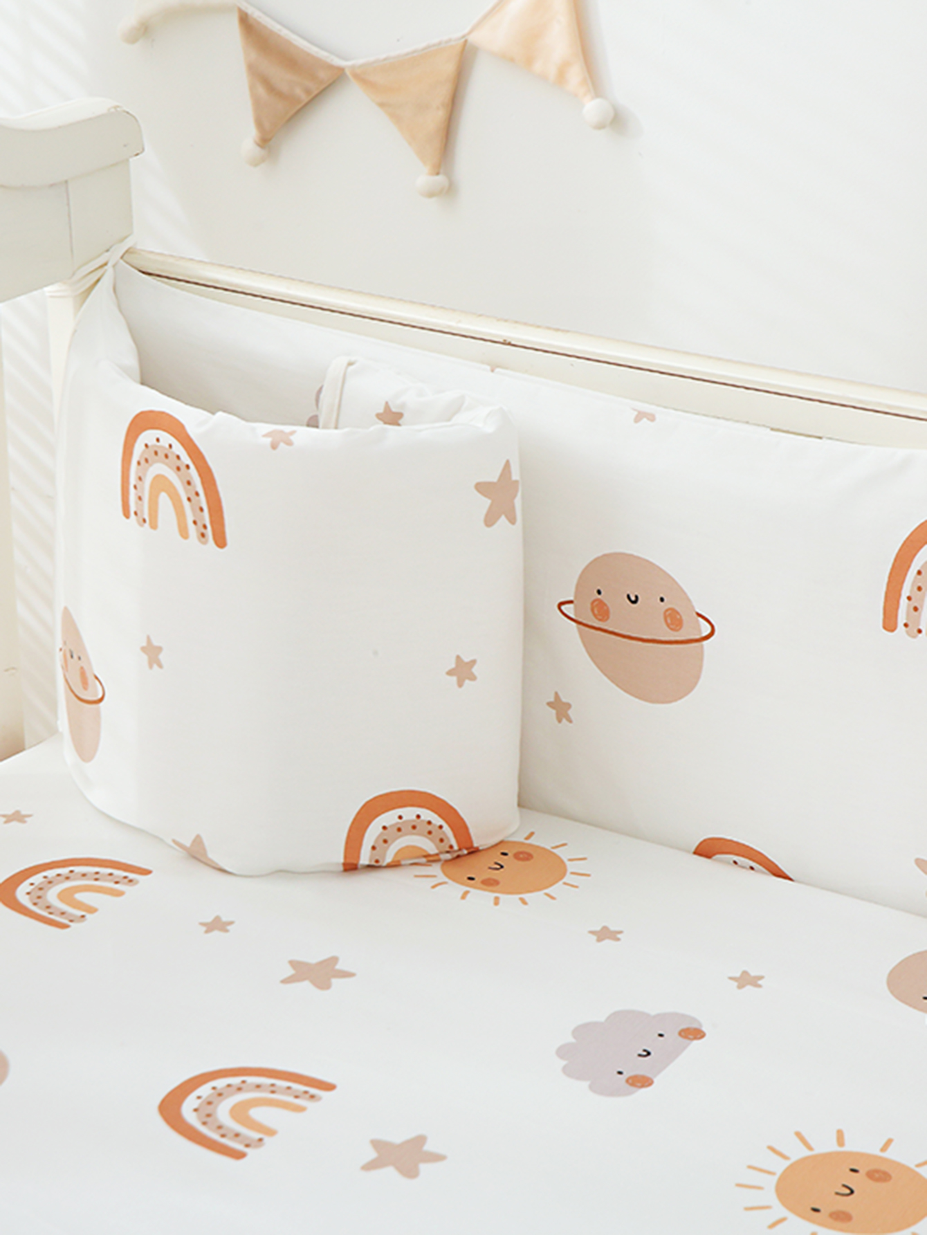 1pc Baby Crib Guard Rail Soft  - Baby Nursery Glider review and price