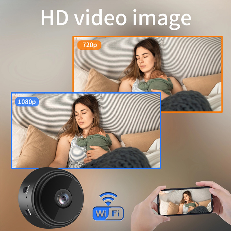 1080P HD Mini WiFi Camera Baby - Wearable Baby Monitor review and price