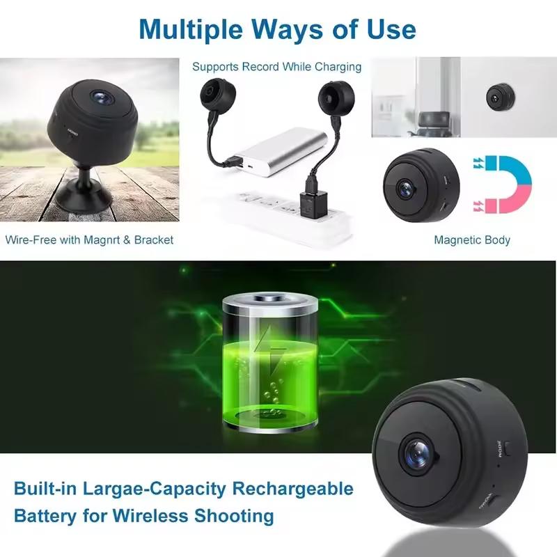 1080P HD Mini WiFi Camera Baby - Wearable Baby Monitor review and price
