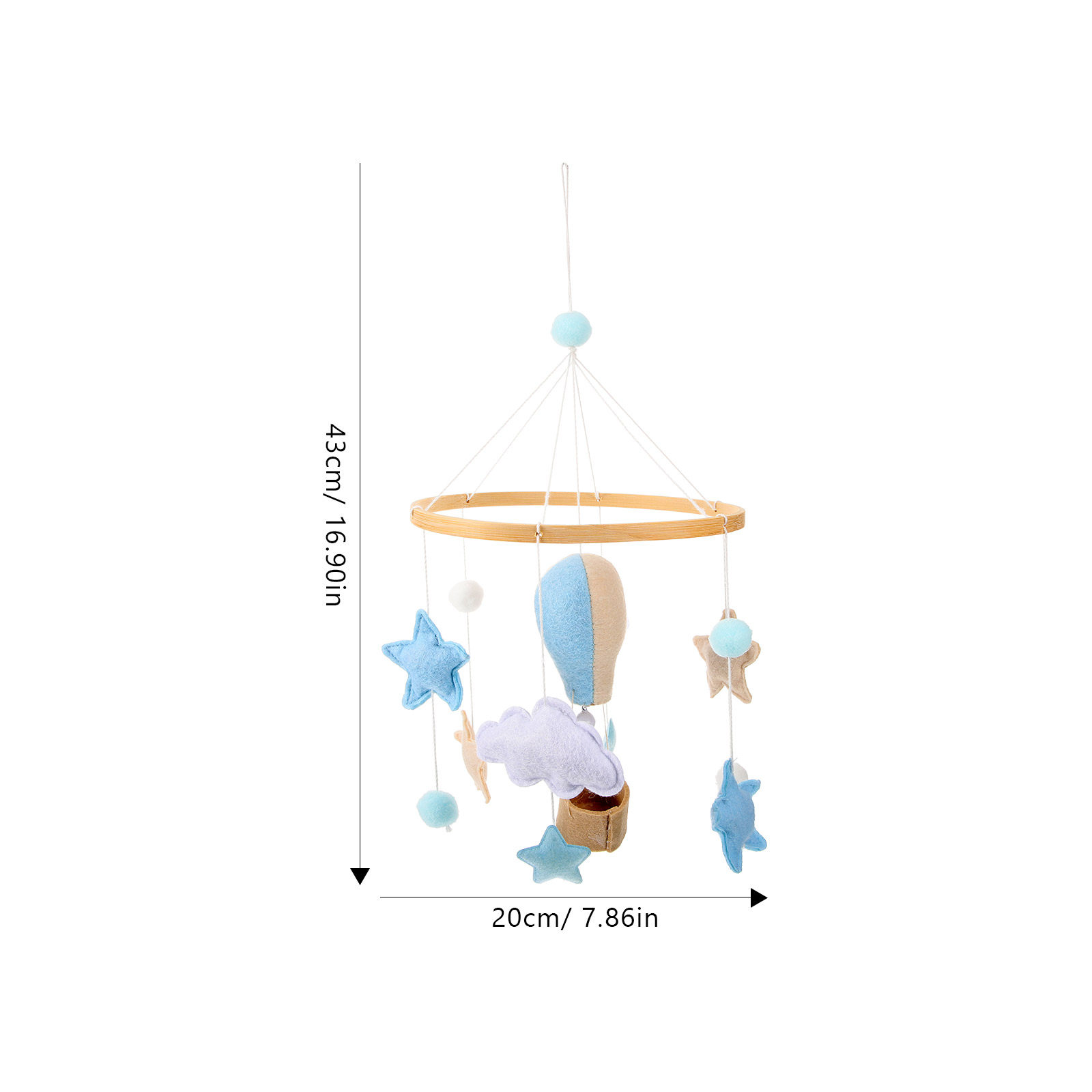 Cloud and Hot Air Balloon Crib - Baby Nursery Hot Air Balloon review and price