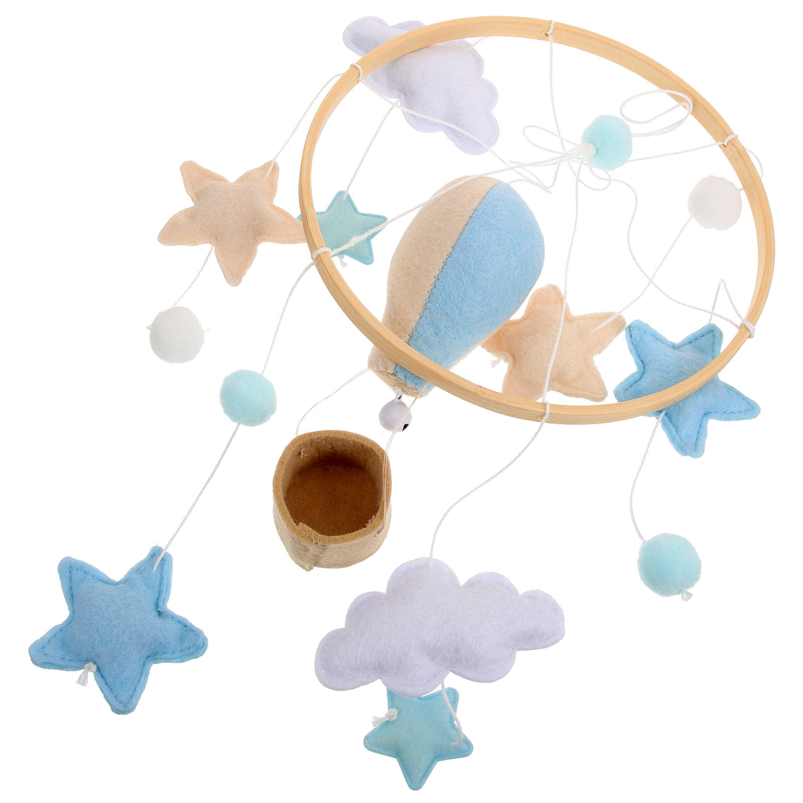 Cloud and Hot Air Balloon Crib - Baby Nursery Hot Air Balloon review and price