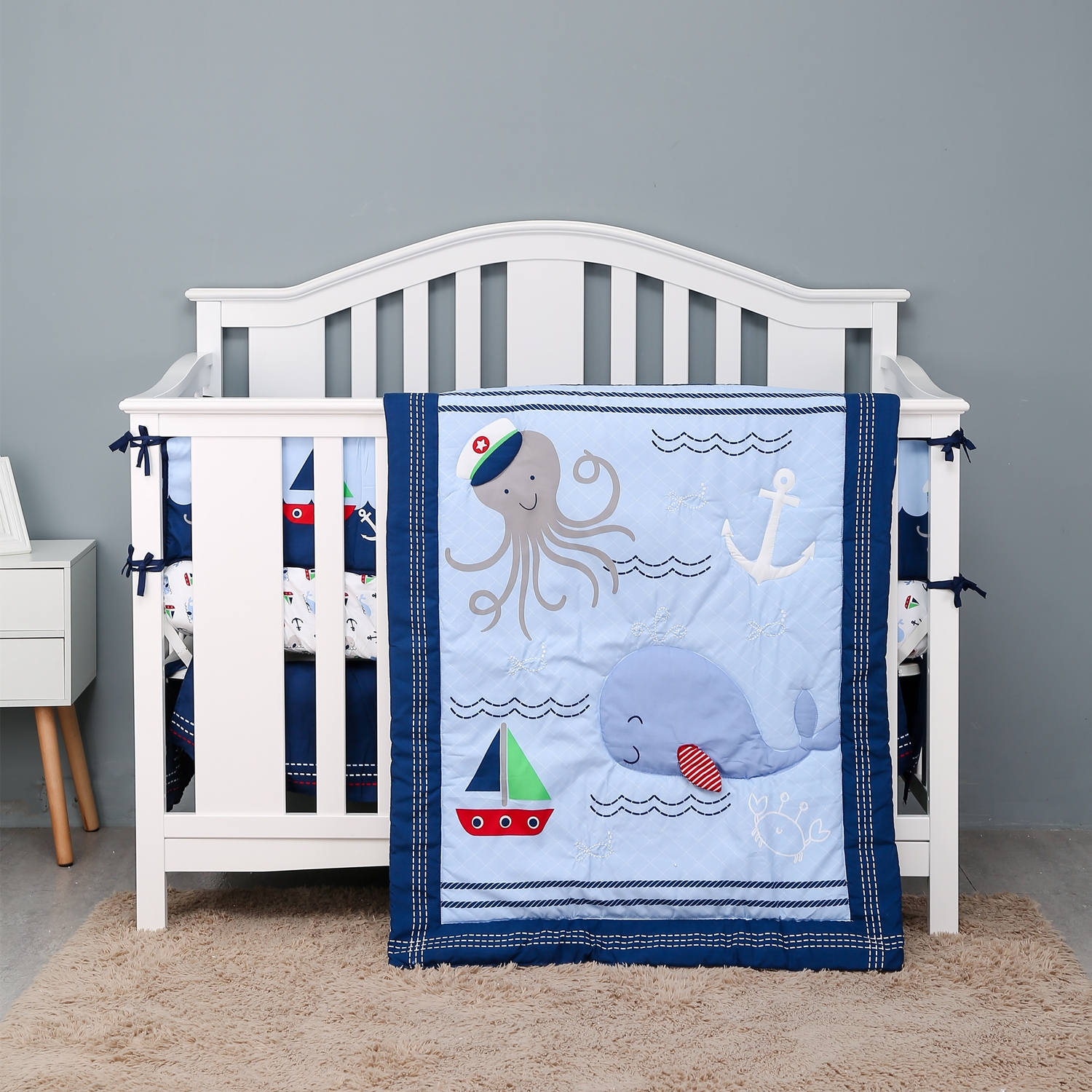 7Pcs Ocean Theme Baby Nursery  - Baby Nursery Ocean review and price