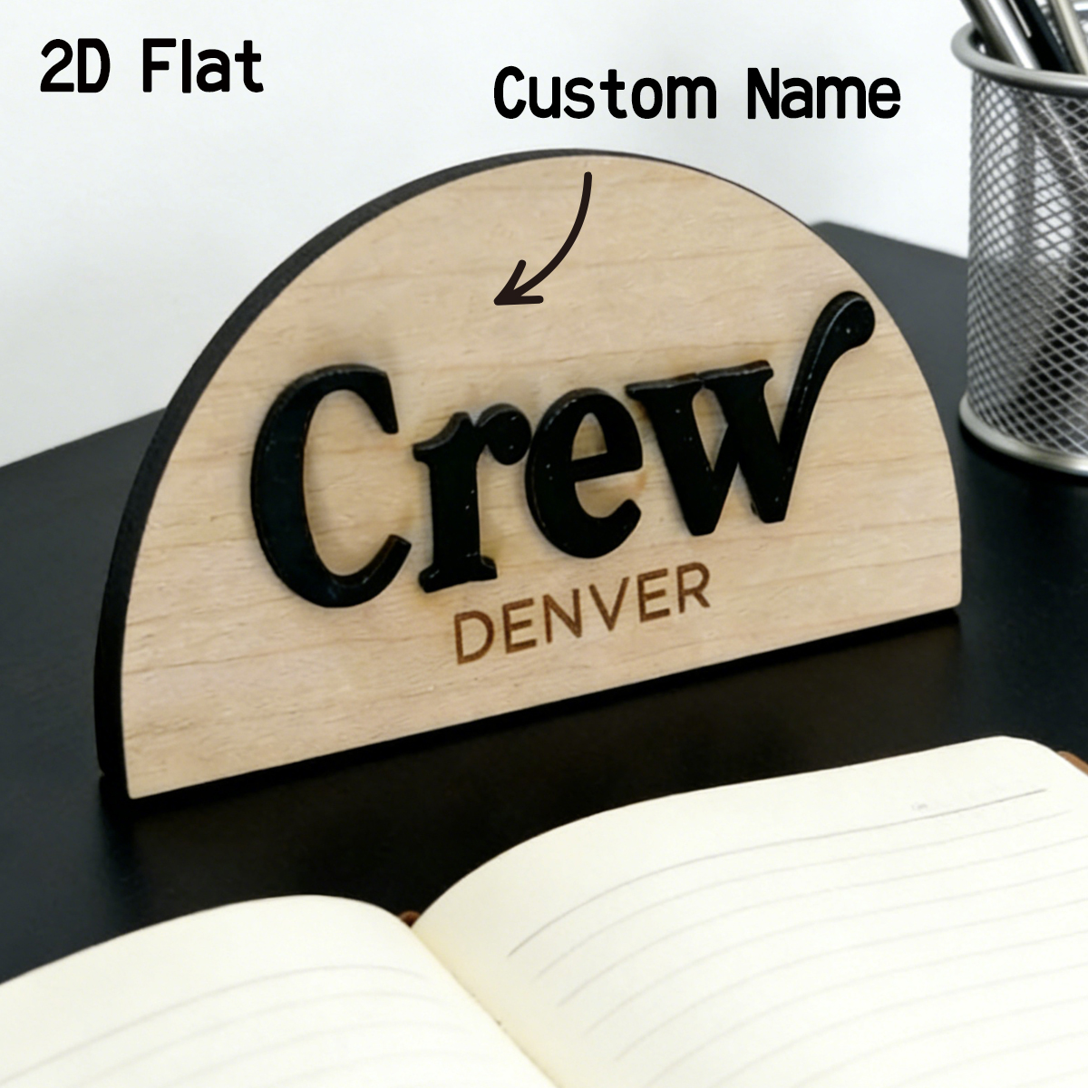 1Pc Cutom Crescent Wooden Acry - Baby Nursery review and price