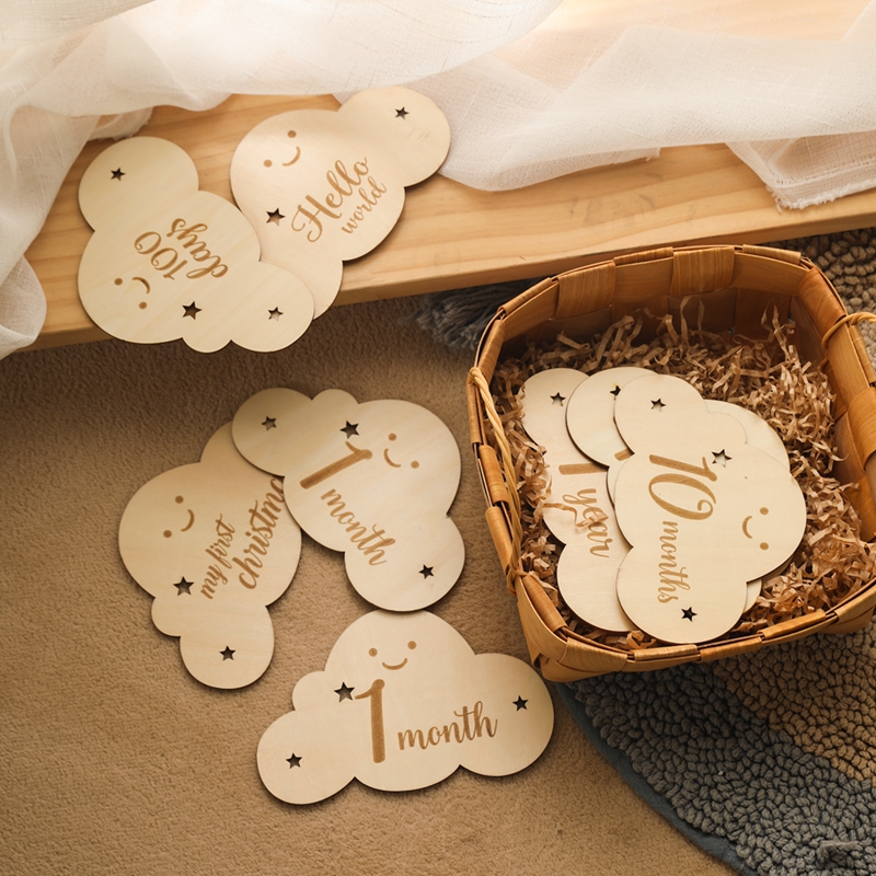 Spanish Alphabet Baby  Wooden  - Milestone Card Set review and price