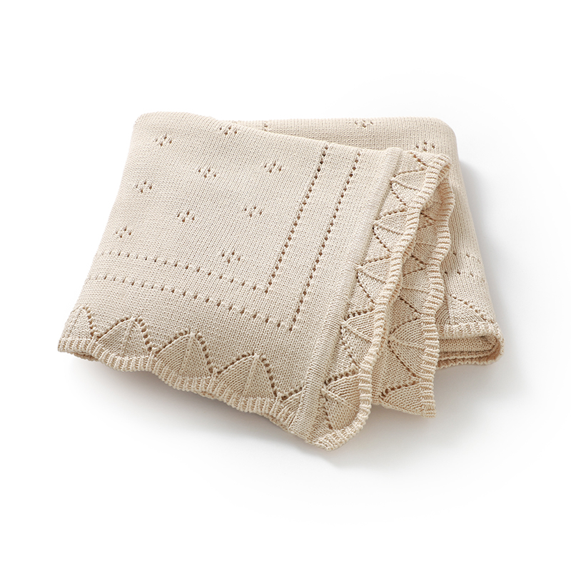 Baby Blankets Cotton Knitted 1 - Baby Girl Nursery Quilt review and price
