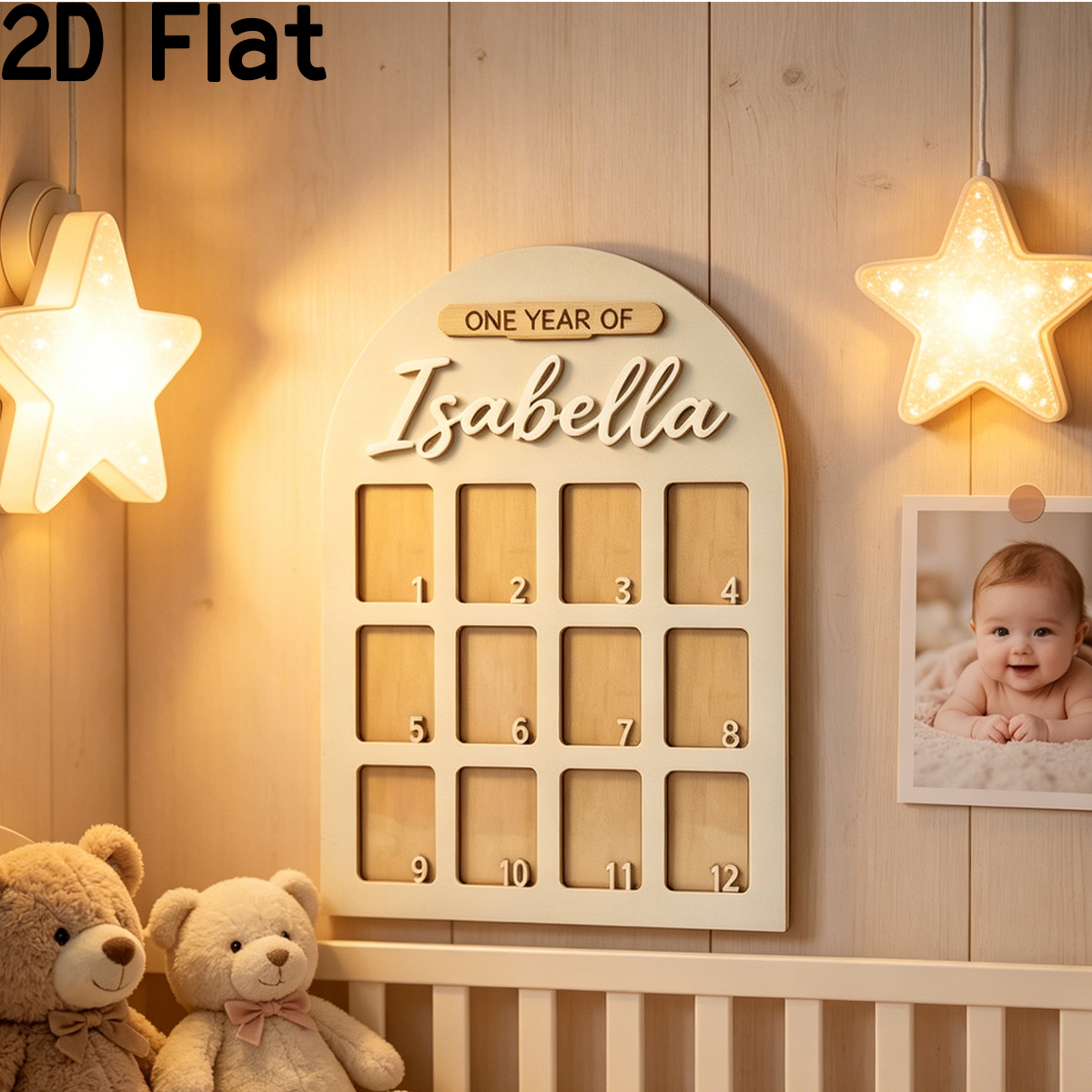 1Pc Custom Photo Record Board  - Baby Nursery review and price