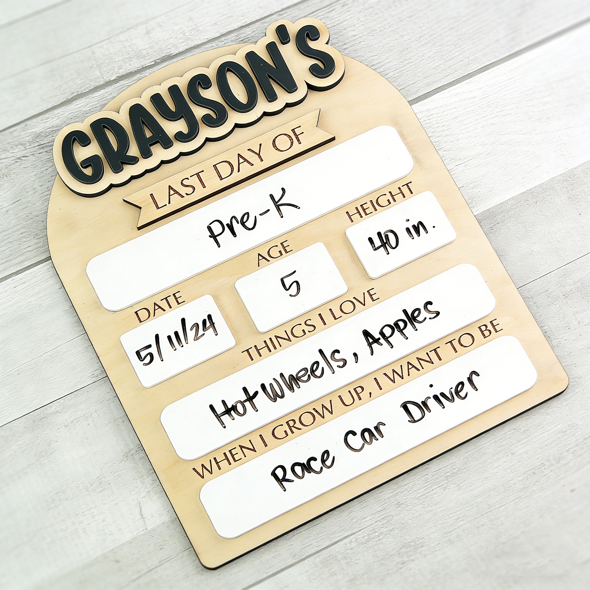 1Pc Custom First/Last School D - Baby Nursery Decorations review and price