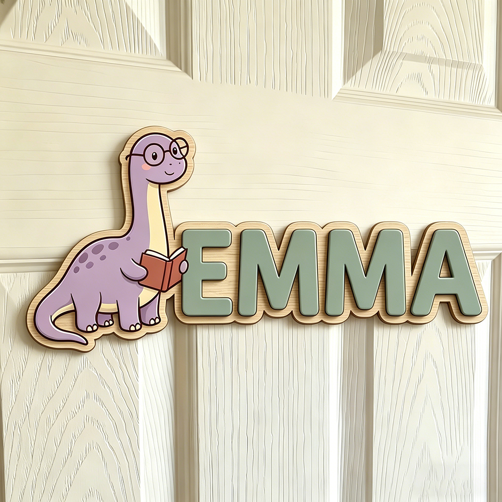 Whimsical Nerdy Dinosaur Custo - Baby Nursery review and price