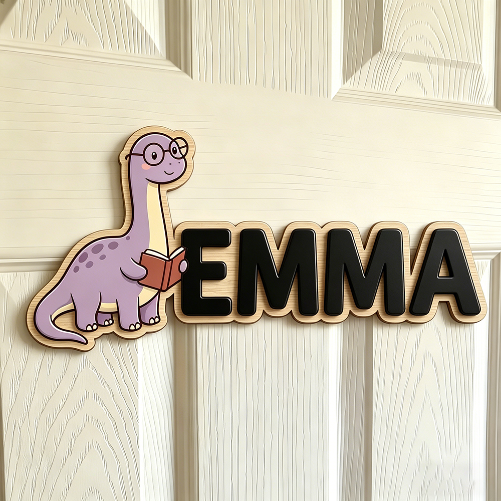 Whimsical Nerdy Dinosaur Custo - Baby Nursery review and price