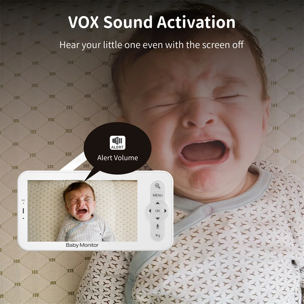 Babystar 5 Inch Wifi Baby Moni - Wearable Baby Monitor review and price