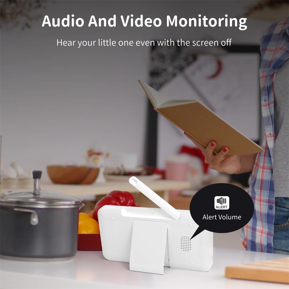 Babystar 5 Inch Wifi Baby Moni - Wearable Baby Monitor review and price