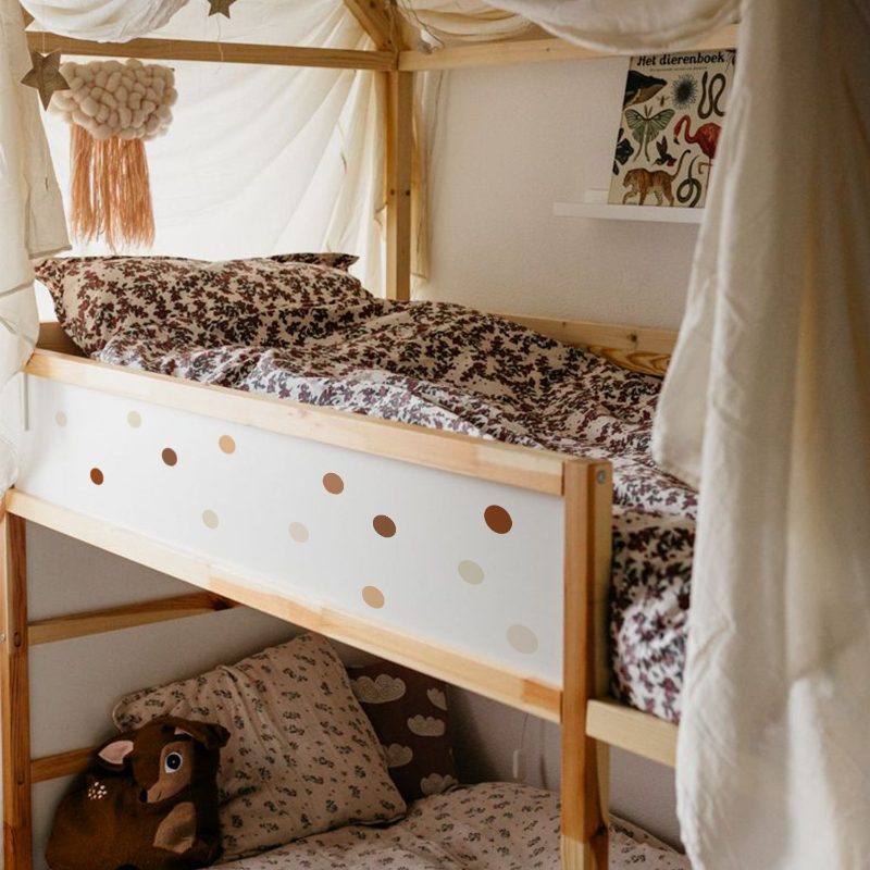 Creative Boho Polka Dot Wall S - Baby Nursery Vintage Decor review and price