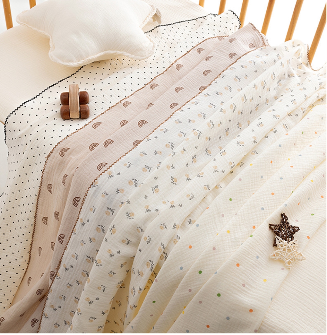 100*130cm Summer Baby Swaddle  - Baby Girl Nursery Quilt review and price
