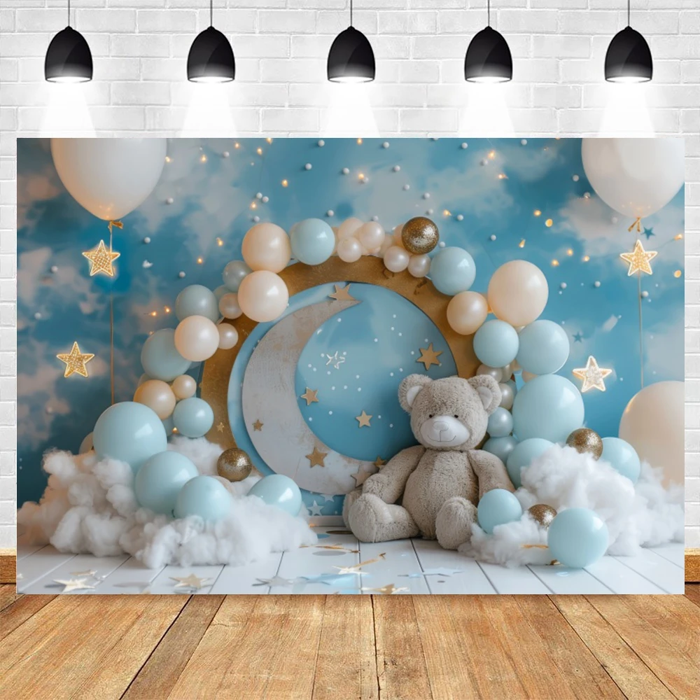 Hot Air Balloons Bear Baby Sho - Baby Nursery Hot Air Balloon review and price