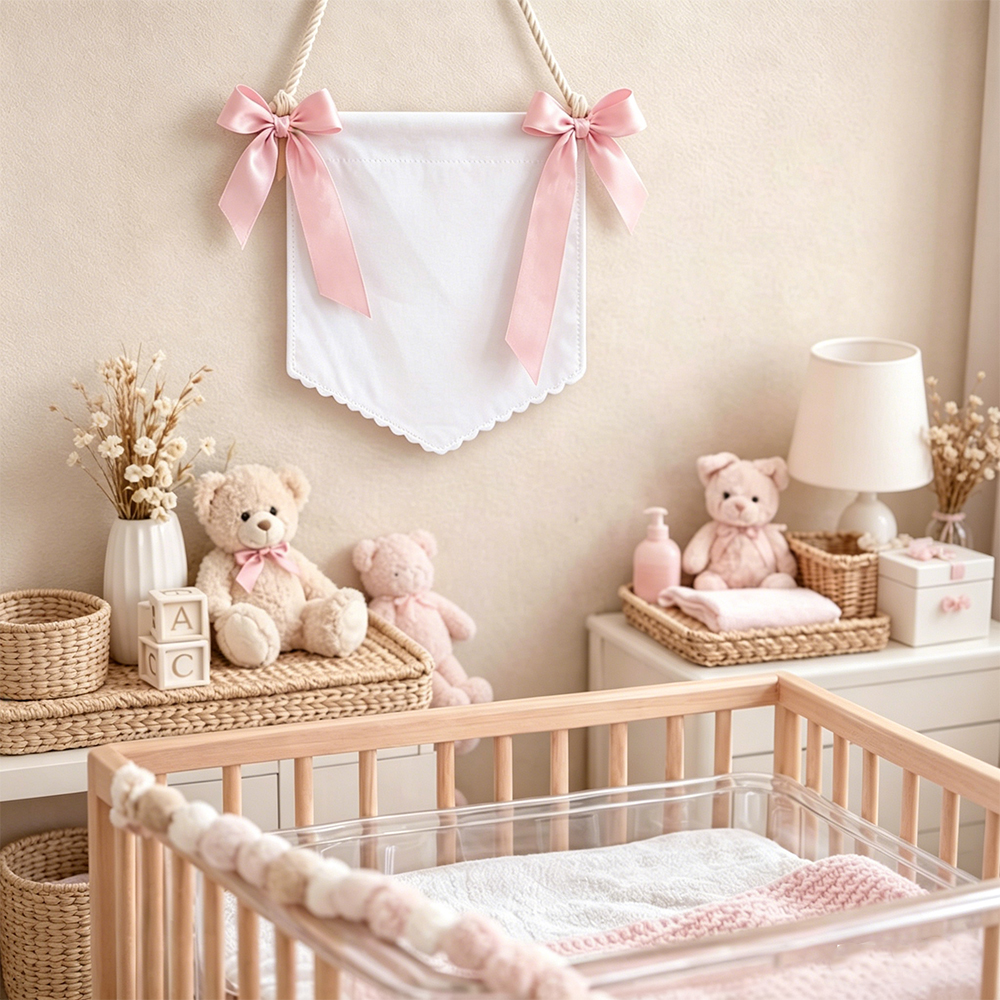 Baby Welcome Banner With Ribbo - Baby Nursery Hospital review and price