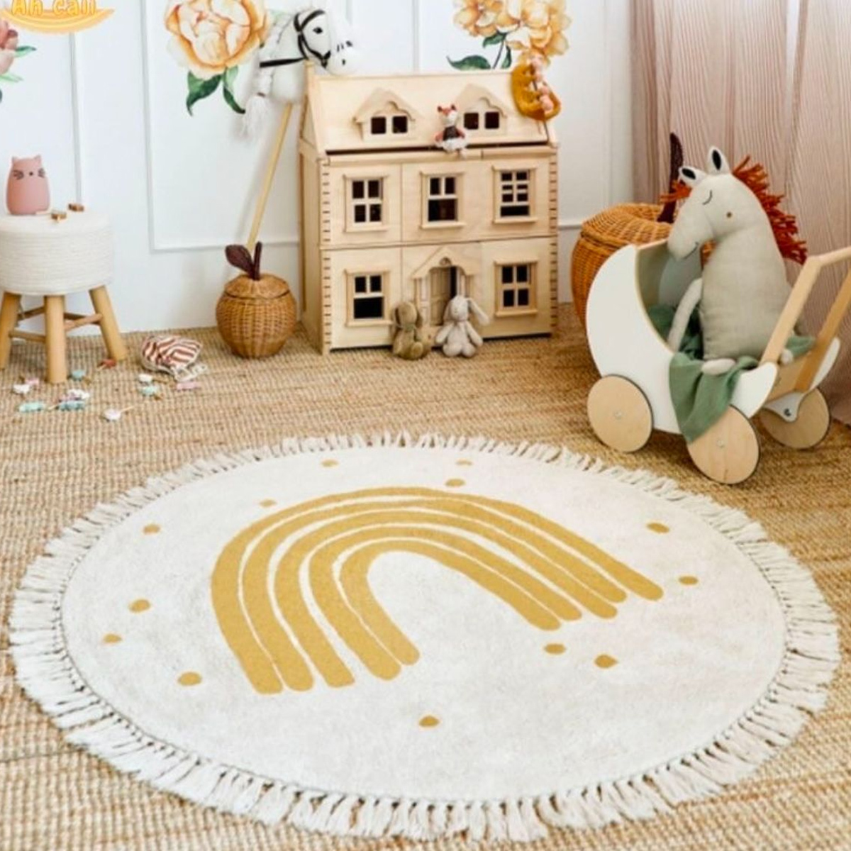 Baby Play Mat Nursery Carpet B - Baby Nursery Vintage Decor review and price