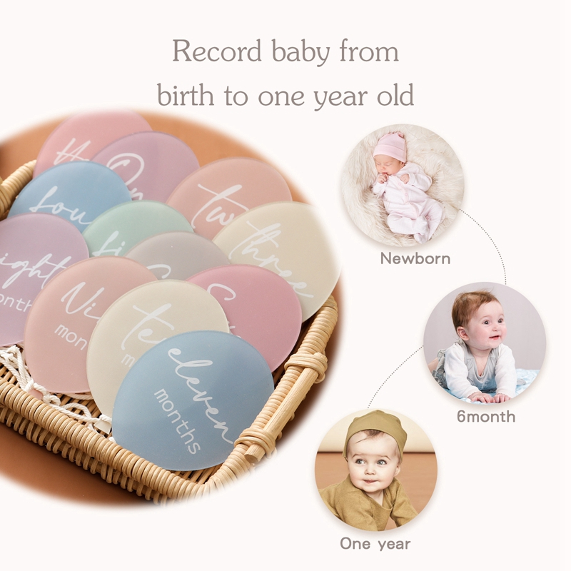 13pcs Baby Acrylic Balloon Mil - Milestone Card Set review and price