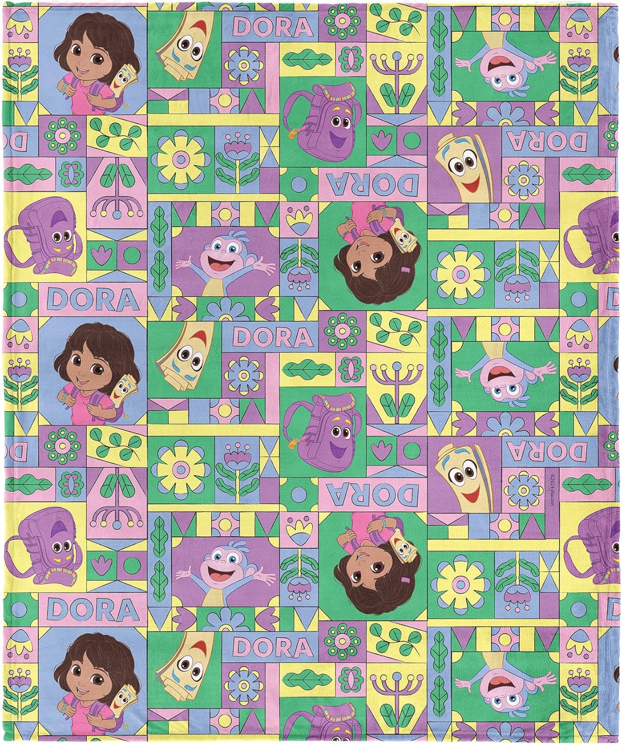 Dora the Explorer Throw Blanke - Baby Nursery Hospital review and price