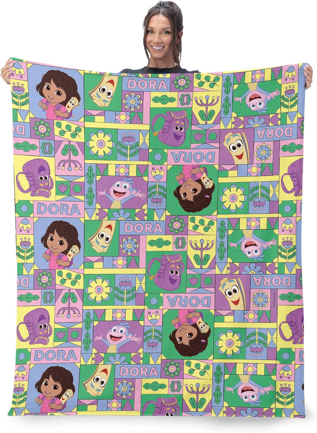 Dora the Explorer Throw Blanke - Baby Nursery Hospital review and price