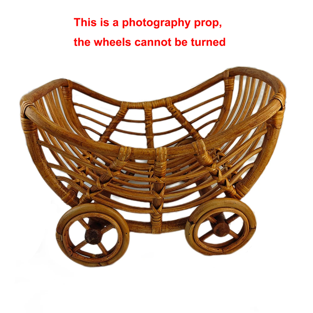 Original Baby Rattan Cart Bask - Baby Nursery Trolley review and price