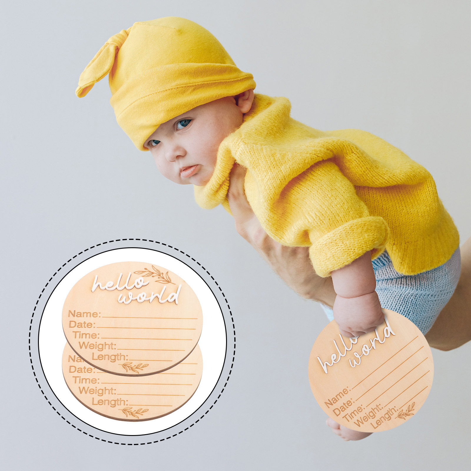 2Pcs Elegant Wooden Baby Birth - Baby Nursery Hospital review and price