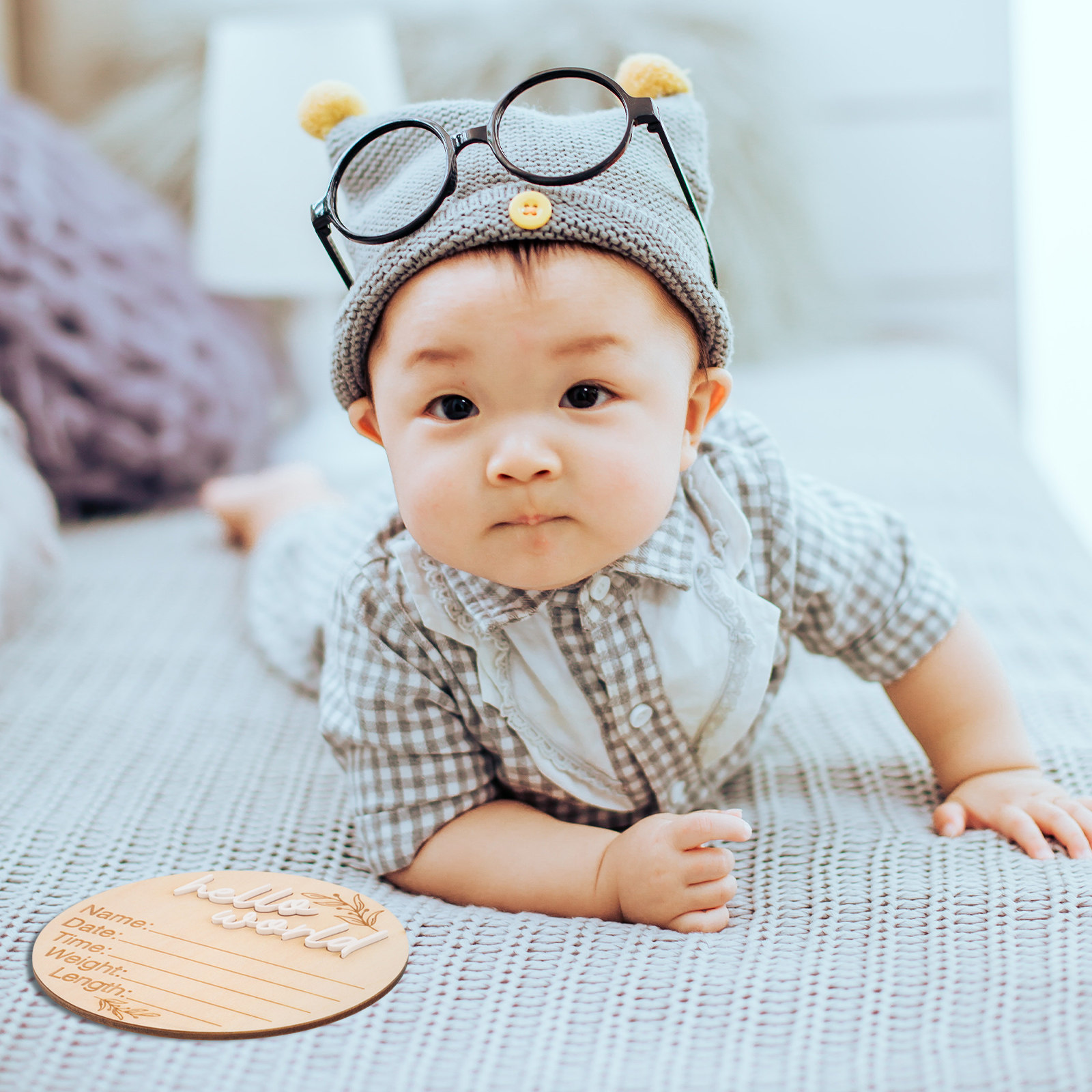 2Pcs Elegant Wooden Baby Birth - Baby Nursery Hospital review and price