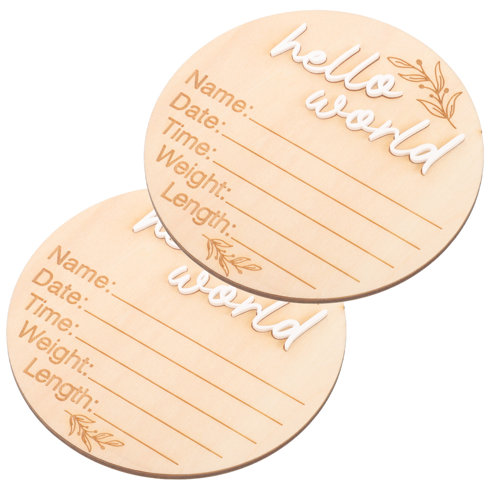 2Pcs Elegant Wooden Baby Birth - Baby Nursery Hospital review and price