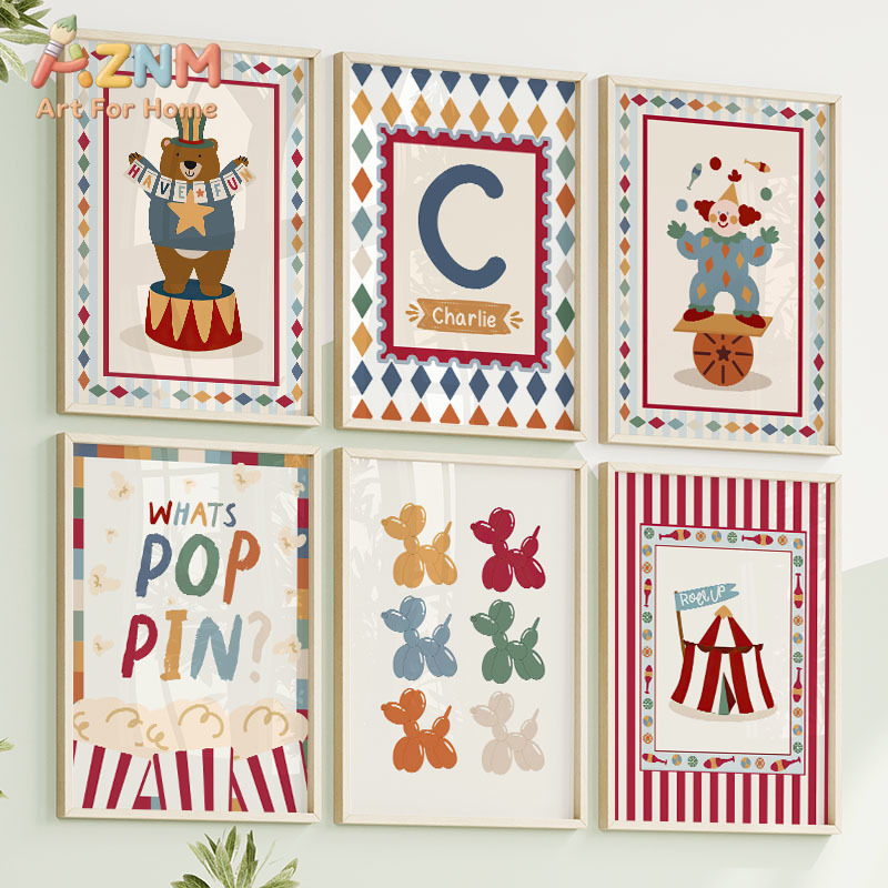 Circus Bear Magician Dog Quote - Baby Nursery Quotes review and price