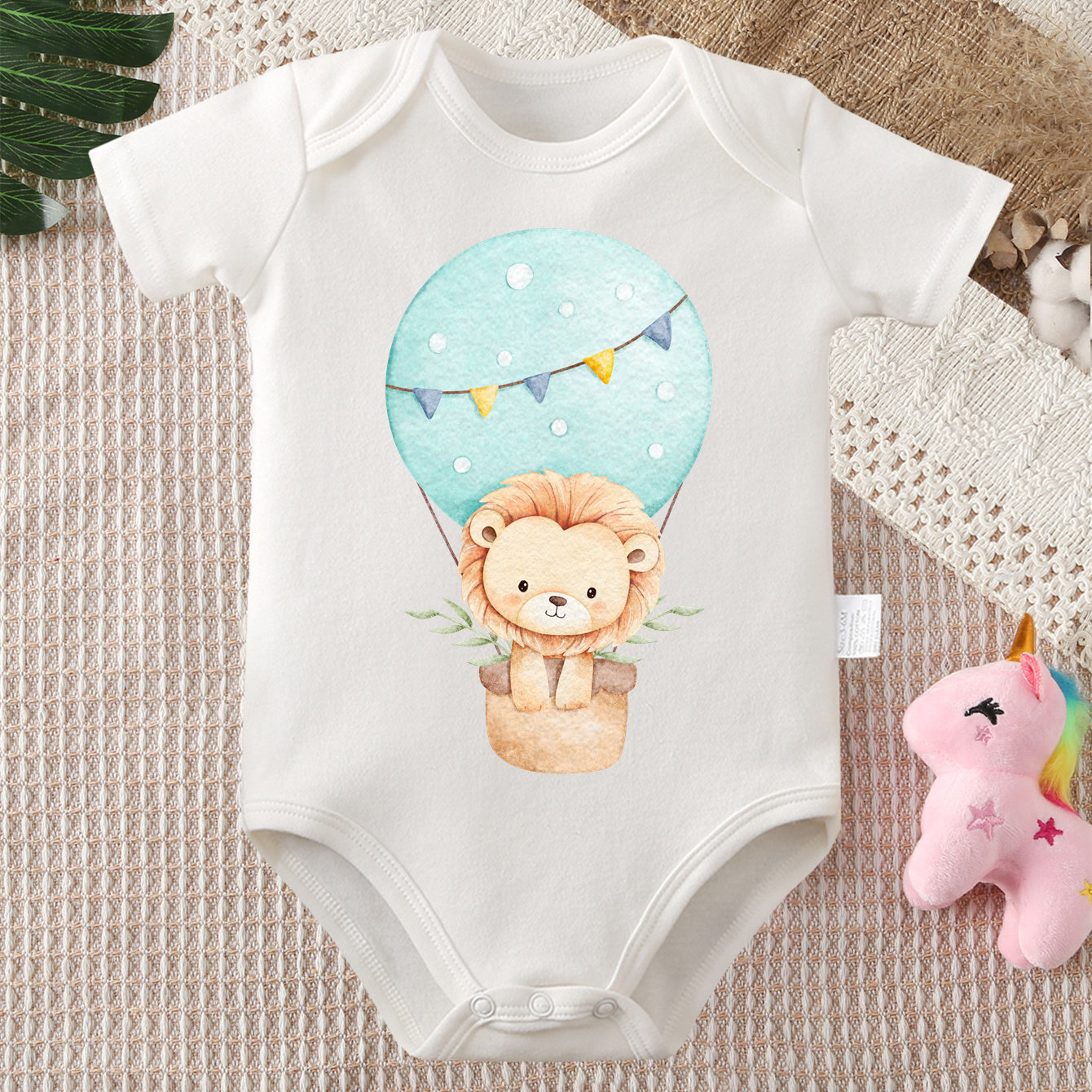 100% Cotton Onesie I Like Hot  - Baby Nursery Hot Air Balloon review and price