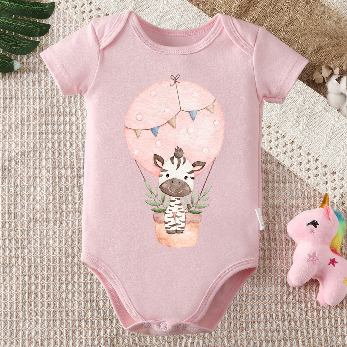 100% Cotton Onesie I Like Hot  - Baby Nursery Hot Air Balloon review and price