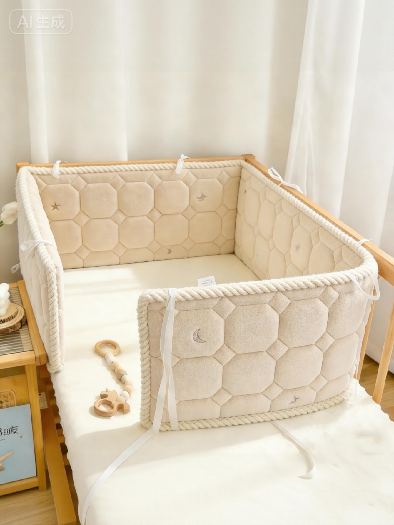 Baby Crib Bumper Pure Cotton C - Baby Nursery Glider review and price