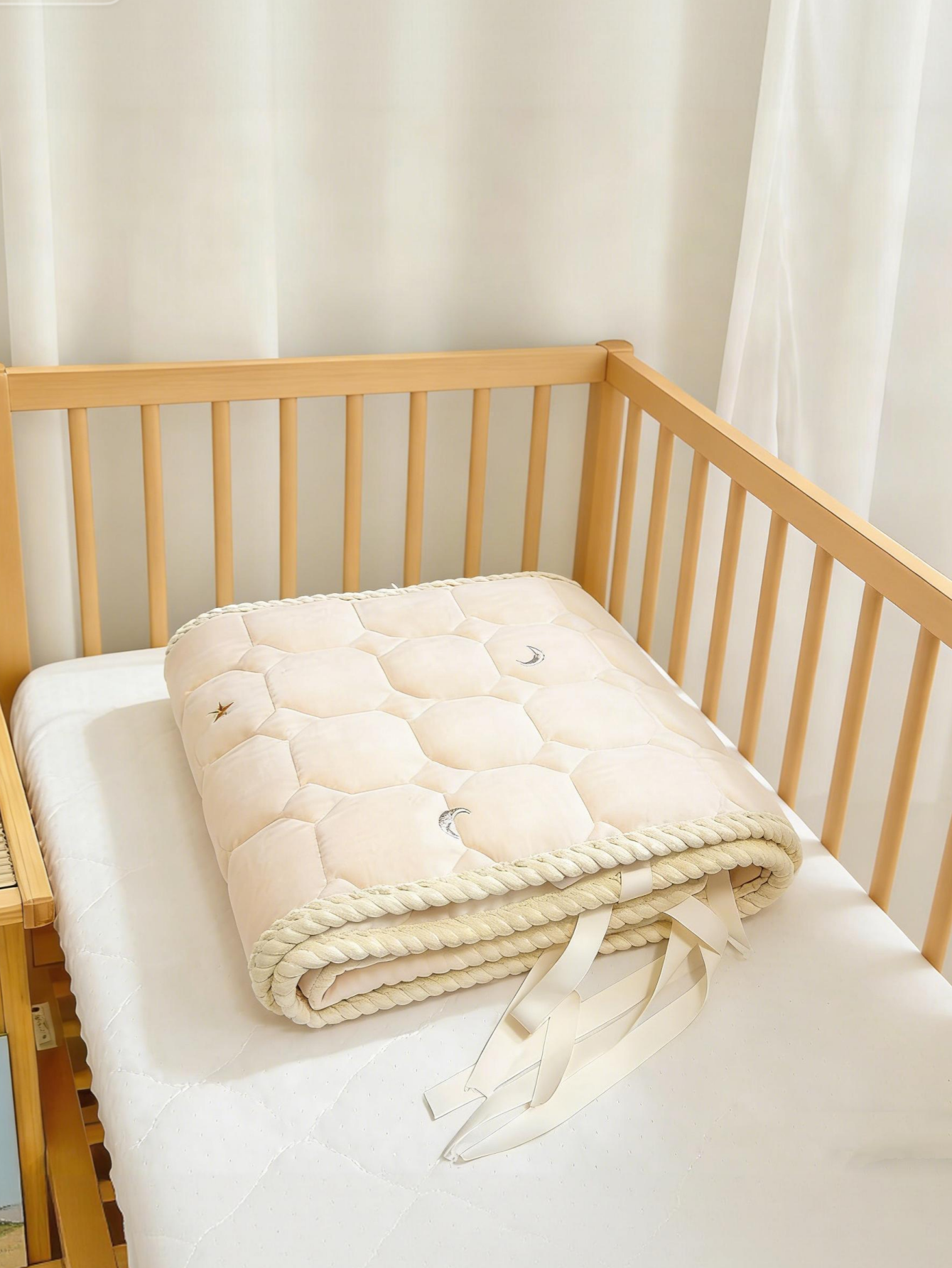 Baby Crib Bumper Pure Cotton C - Baby Nursery Glider review and price
