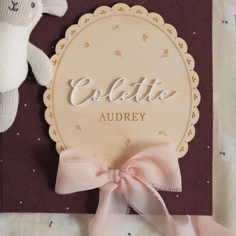 Personalized Baby Name Plaque, - Baby Nursery Hospital review and price