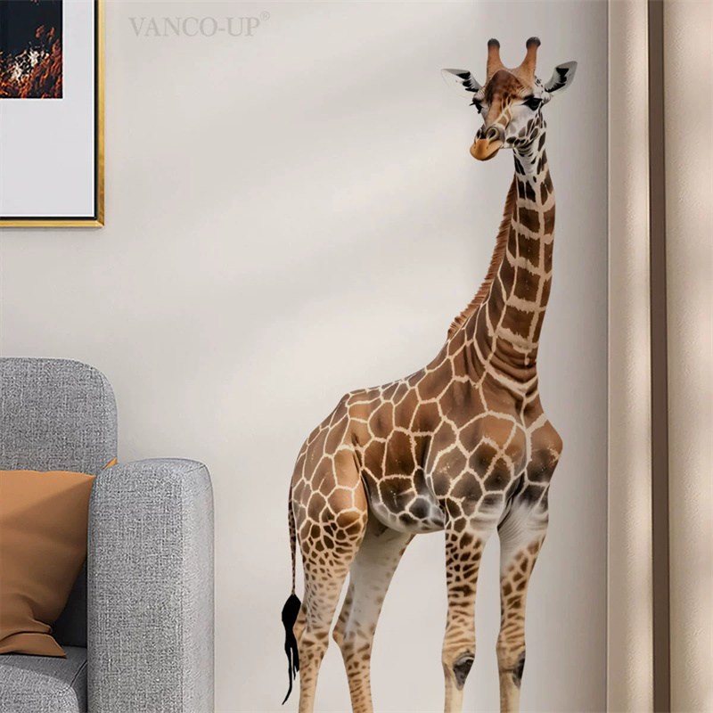 Large Safari Animals Giraffe S - Baby Nursery Wall Stickers review and price