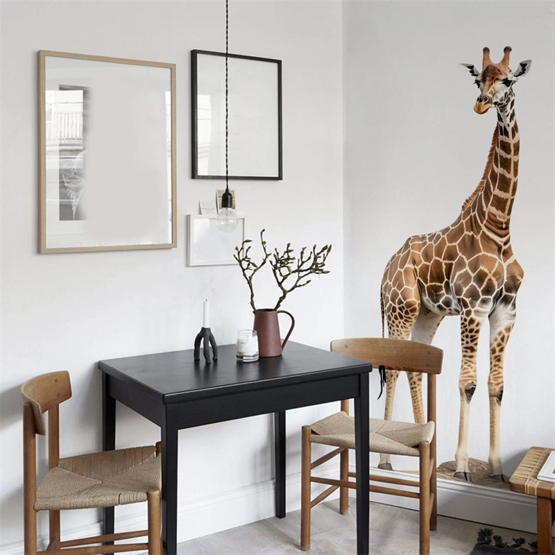 Large Safari Animals Giraffe S - Baby Nursery Wall Stickers review and price